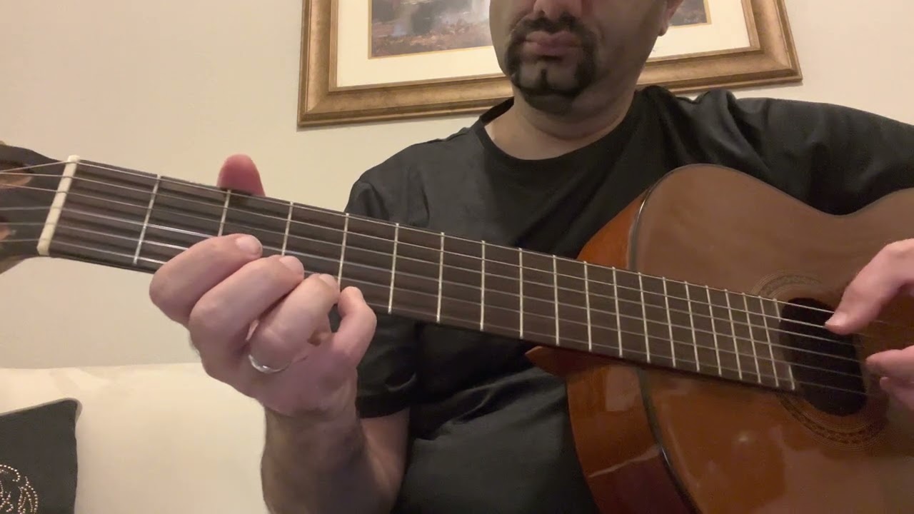Sarı Gelin - Em Tonu Kolay Fingerstyle Uygulama - Gitar Dersi