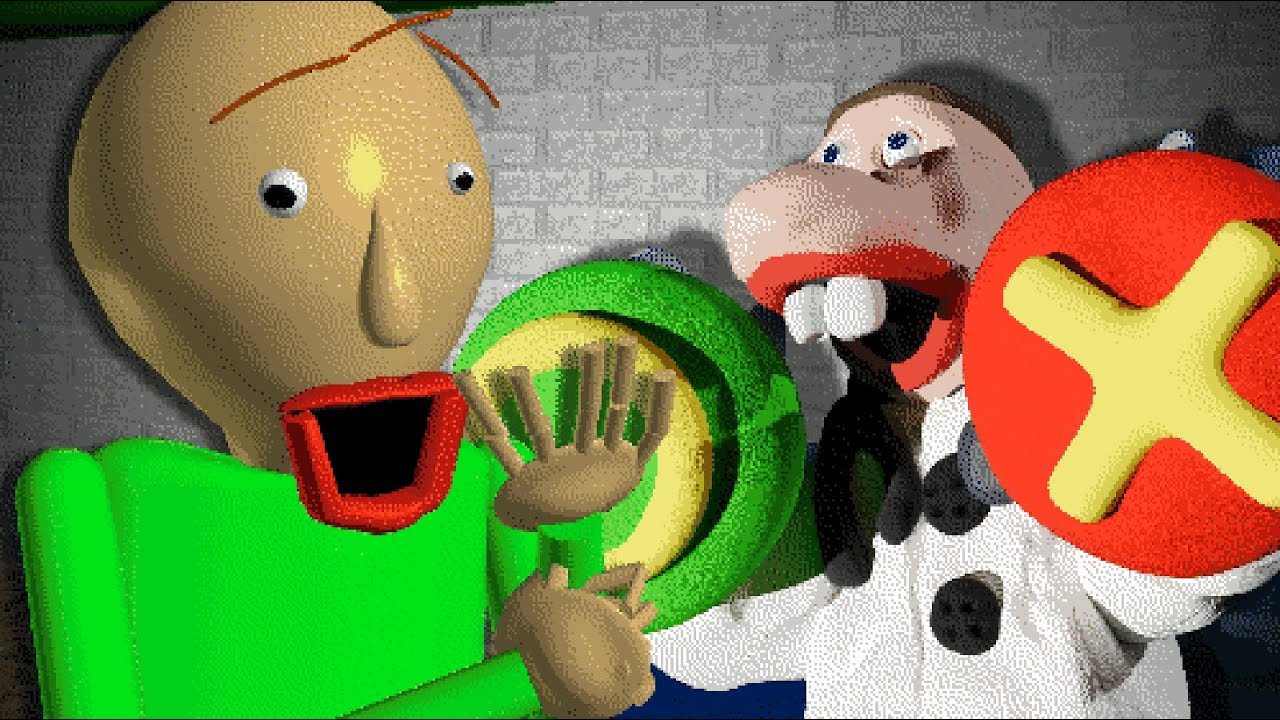 Baldi Visits Dr. Reflex but its Animated