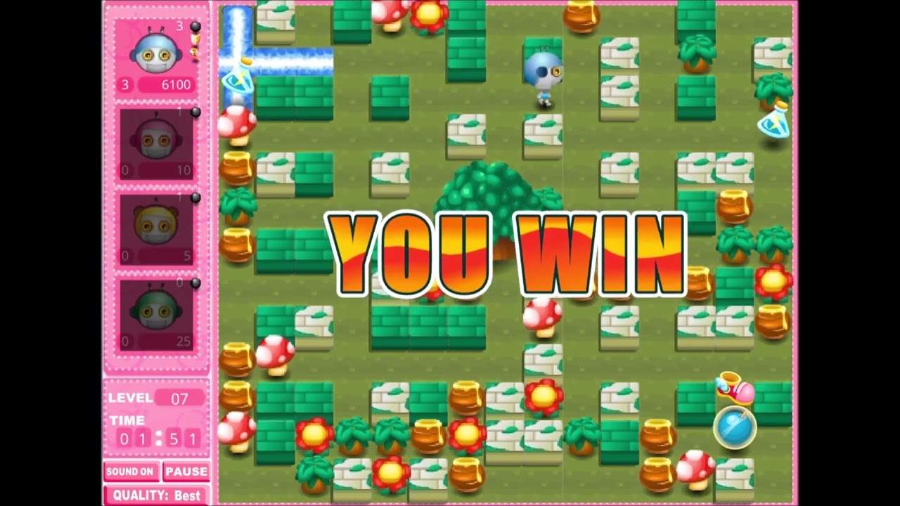 2022/01/06 玩炸彈寶寶(Bomb it)Easy難度通關