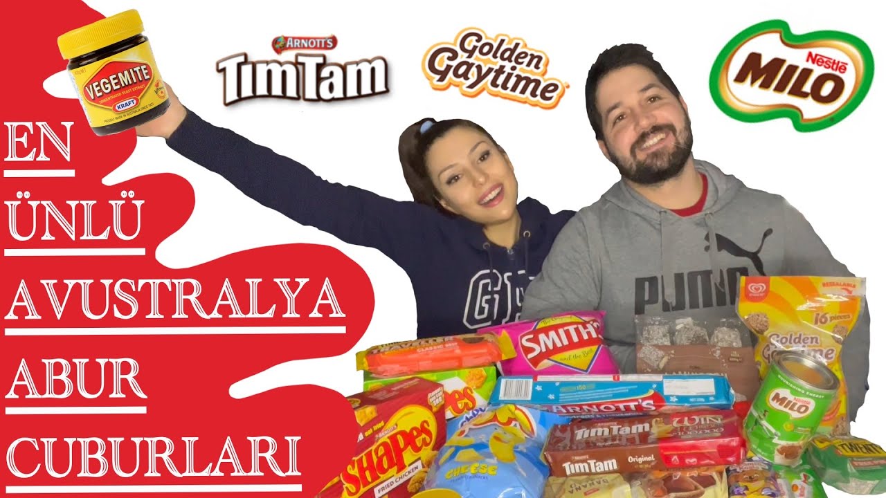 Avustralya Atıştırmalıkları Denedik - Avustralya Vlog