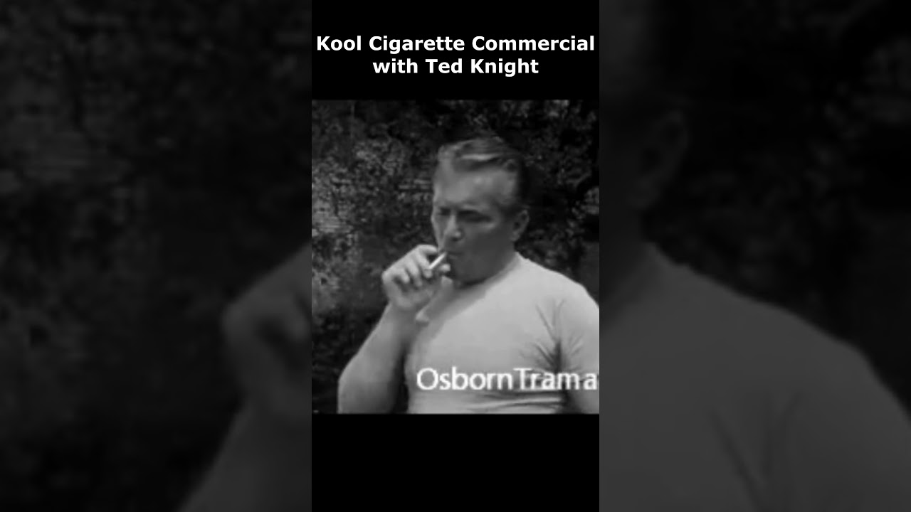 Рекламный ролик сигарет Kool 1963 года с Тедом Найтом.