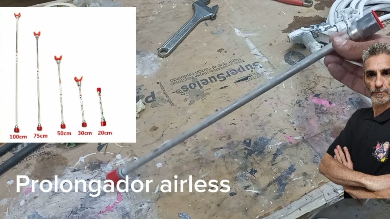 Prolongador para equipos Airless