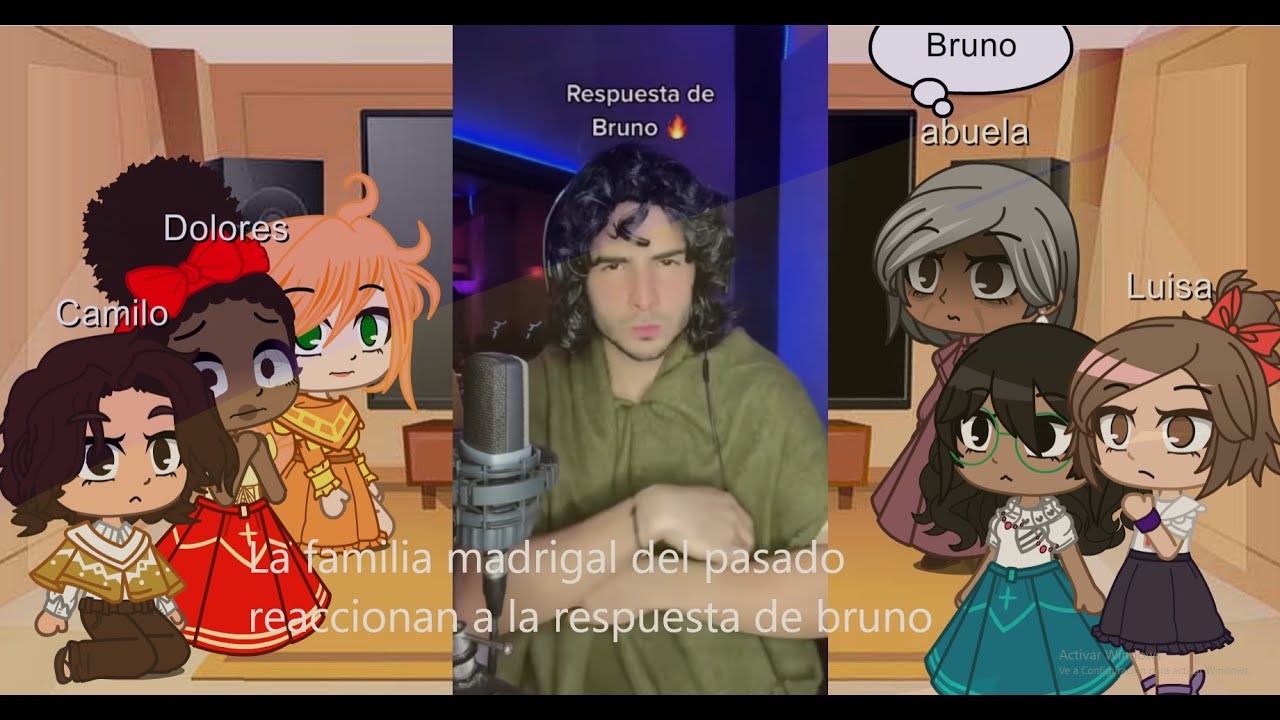 La familia Madrigal del pasado reaccionan a la respuesta de bruno XD (leer descripción)