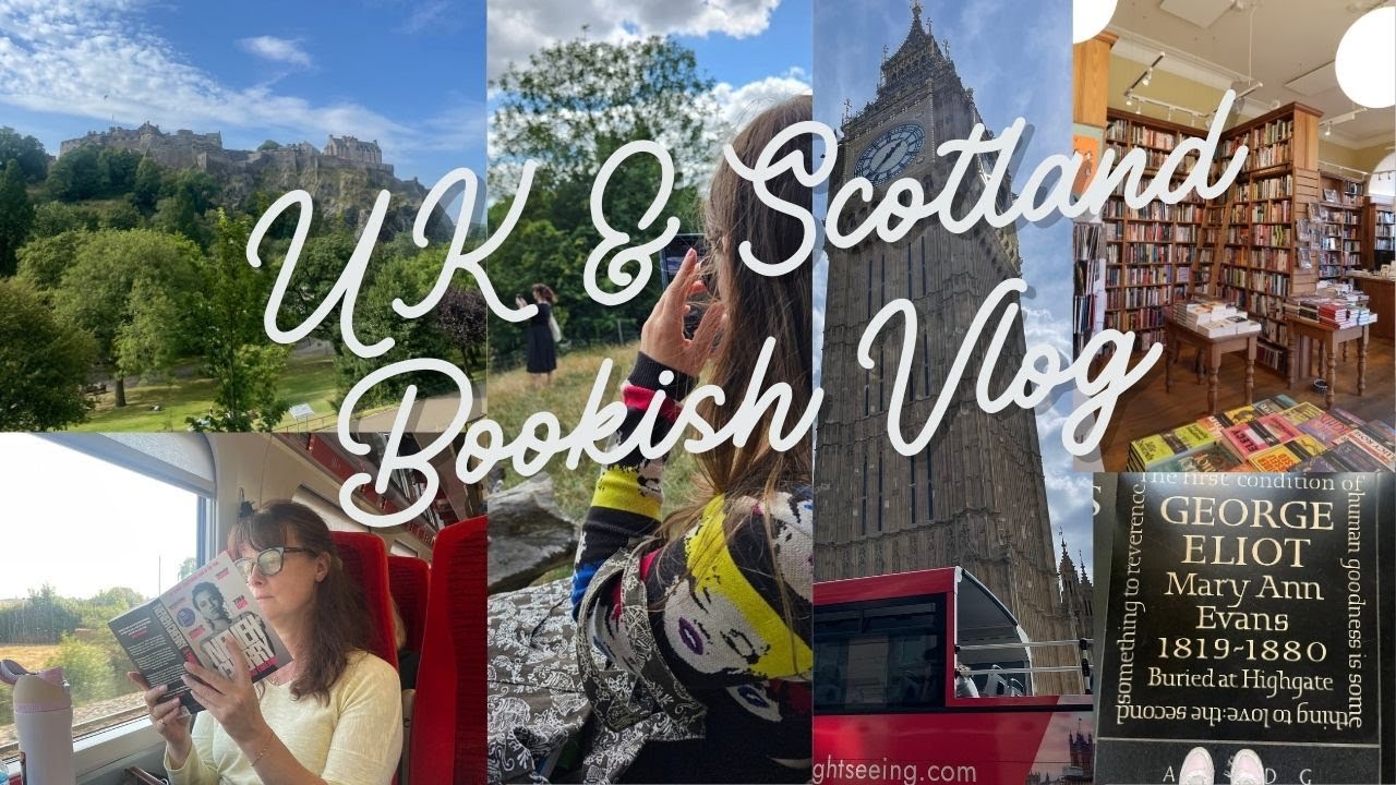 UK & Scotland Bookish Vlog ... uploading from the Premiere Inn at Heathrow 4