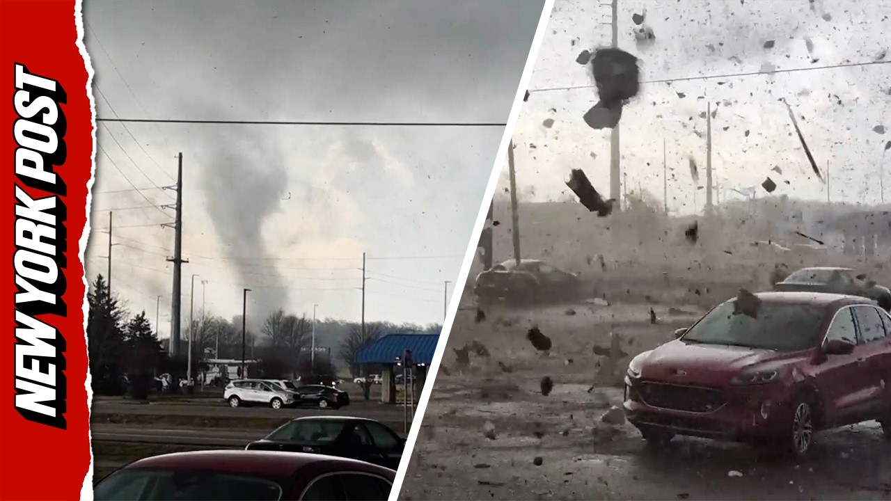 Deadly Tornado Rips Through Michigan Towns, Hurling Debris Through the Air