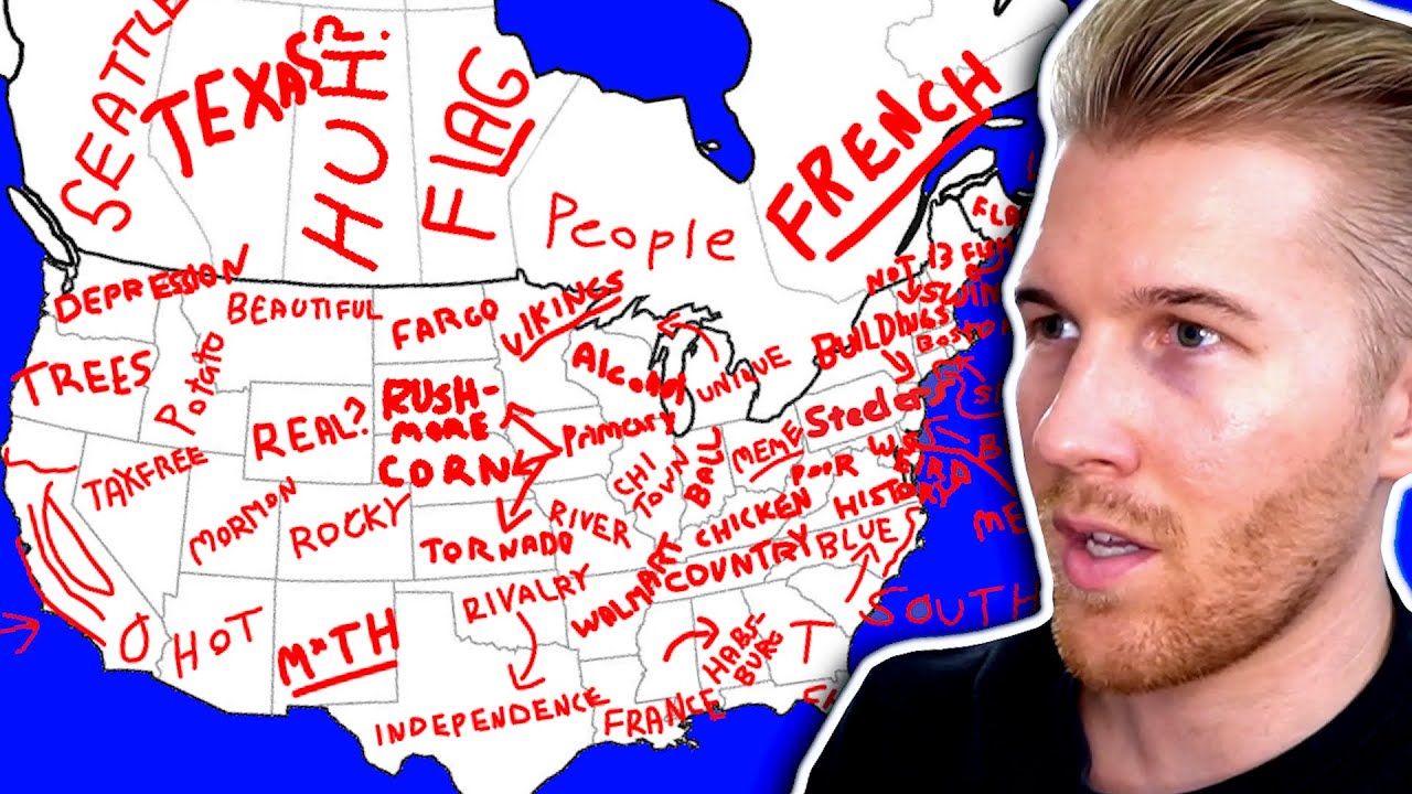 Californian Describes Every US State in ONE WORD...
