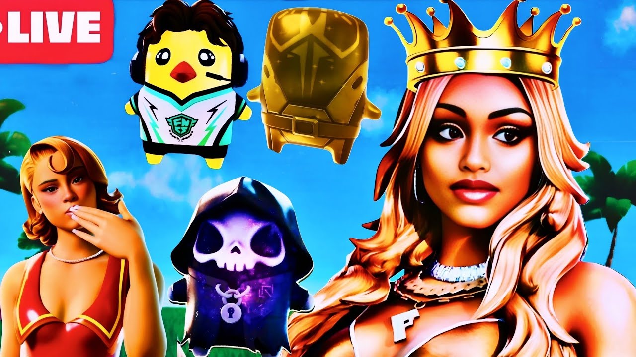 🔴LIVE *NEW* *SEASON 3*  VIEWERS GAMES , RARE SPRITES HUNTING FORTNITE