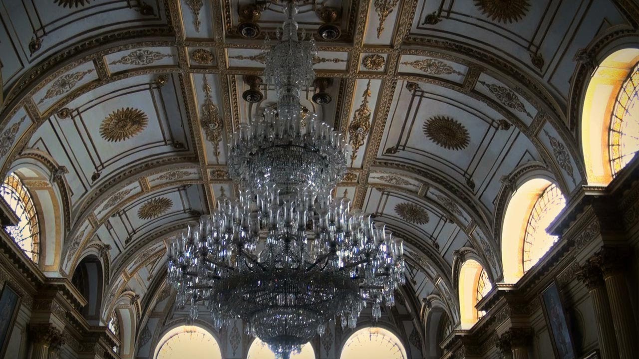 Interior of Jai Vilas Palace, Gwalior