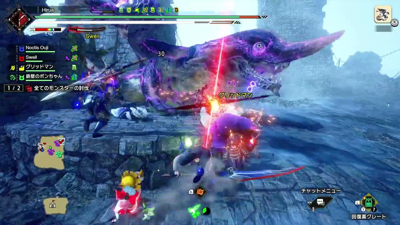 #299 sunbreak oonazuchi+1 online coop