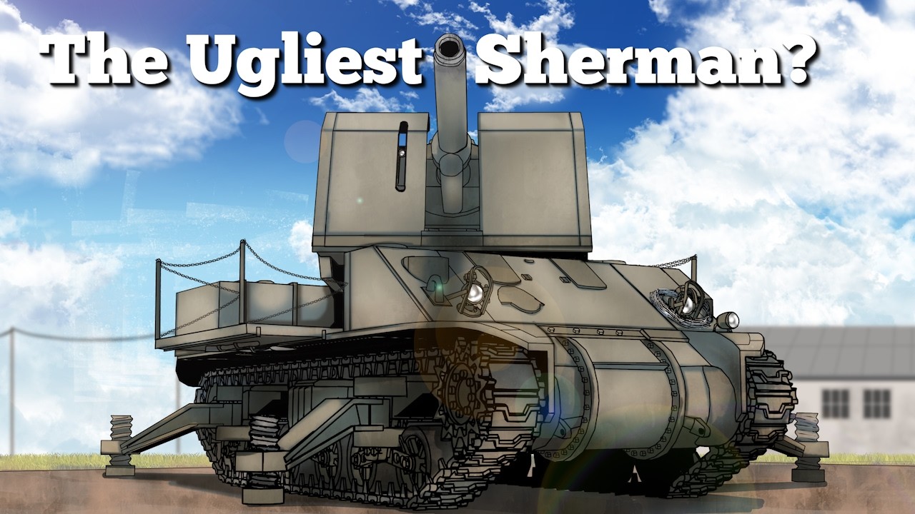 T53 and T53E1: The Ugliest Sherman Variant Ever? | Cursed by Design
