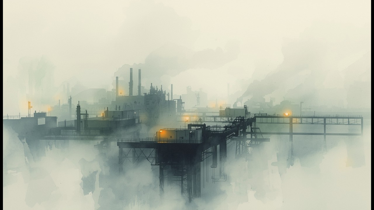 Cold Machinery — Industrial Ambient Music for Deep Focus | 140 Min