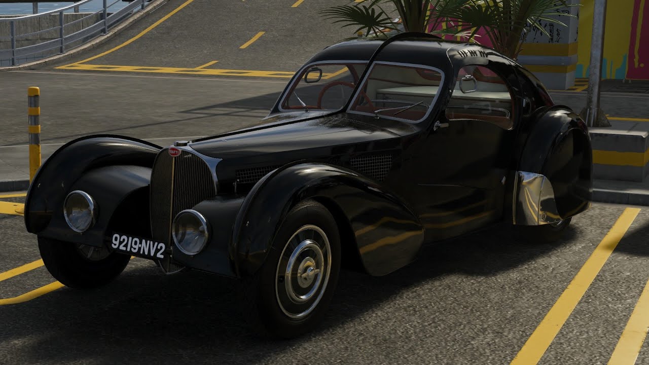 The Crew 2 - 1936 Bugatti Type 57 SC Atlantic - Car Test Drive . 4K 60fps.