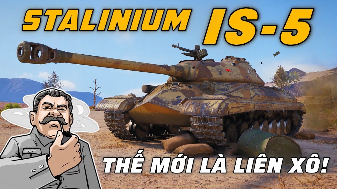 IS-5: Cản bước tiến c&ocirc;ng của kẻ địch! | World of Tanks
