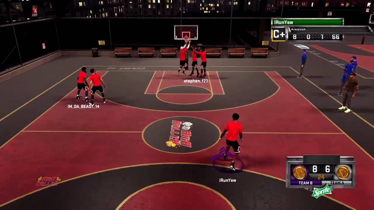 NBA 2K15 HighRollers 22k 3v3 | ClampaVelli Scrimmage