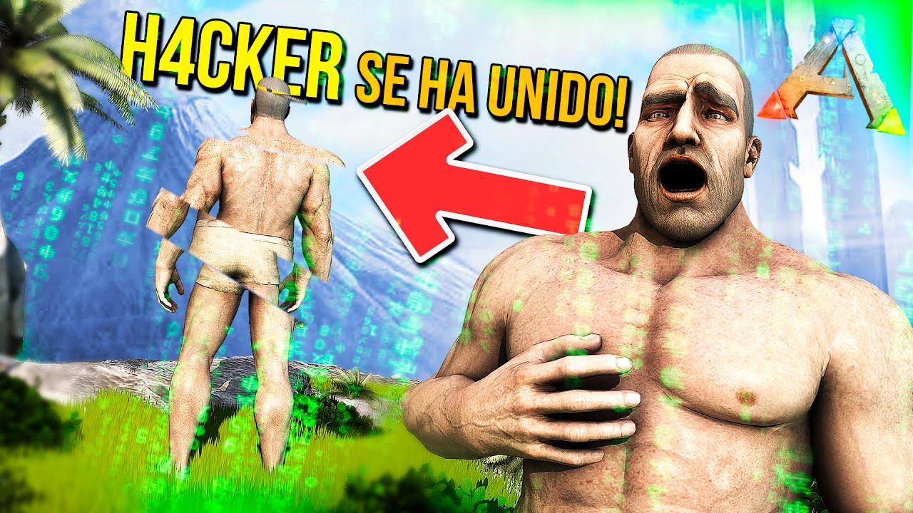 ARK - NOS H4CKEAN Y NOS ENTRAN AL SERVIDOR... #20 🤔😬- 1 VIDA - Nexxuz