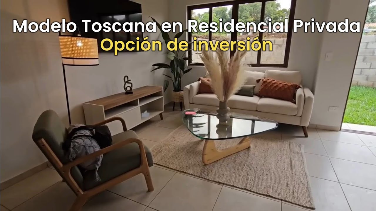 Modelo Toscana en Residencial Privada| información, precio, ubicación y más... 
