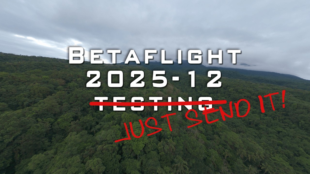 First Flight on Betaflight 2025-12 with the GEPRC Moz7v2.