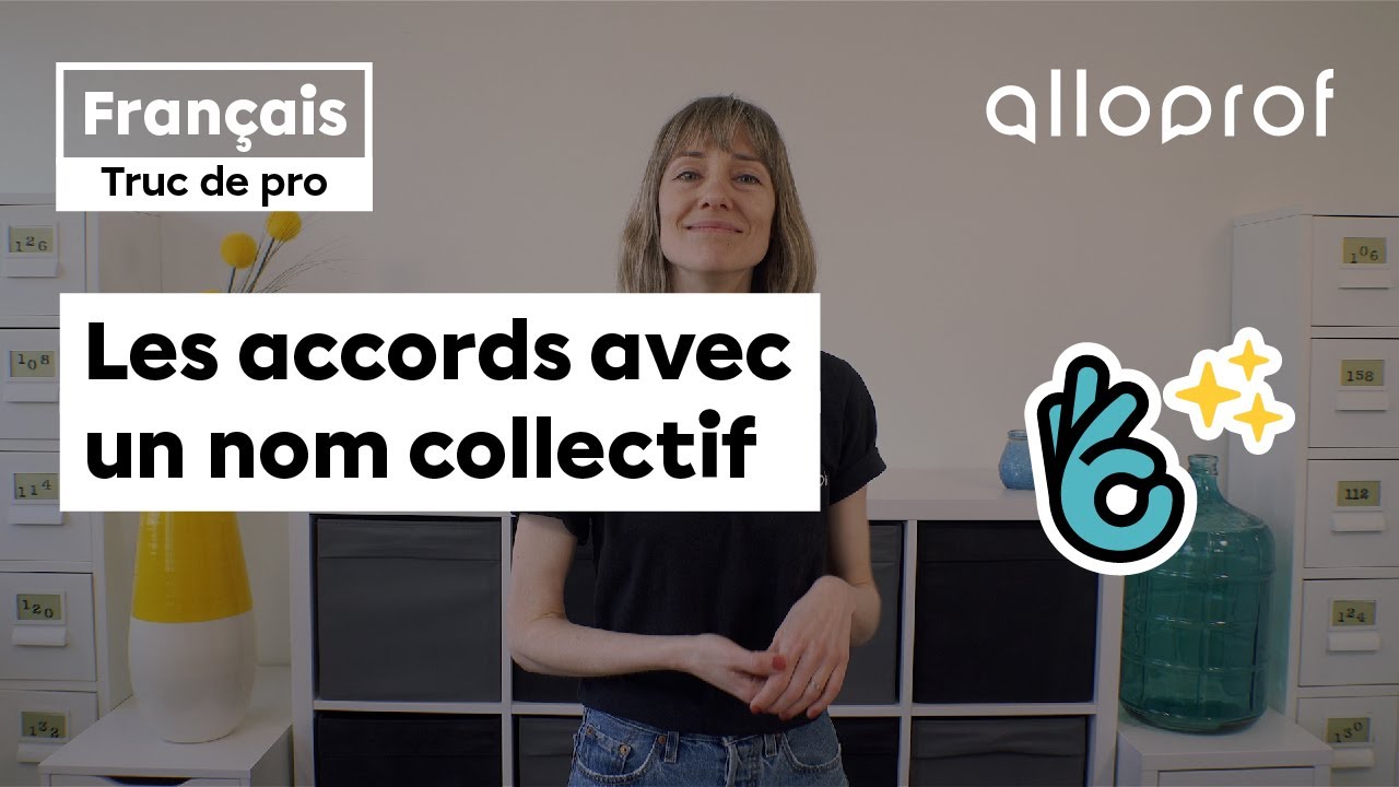 Truc de pro — Les accords avec un nom collectif | Alloprof