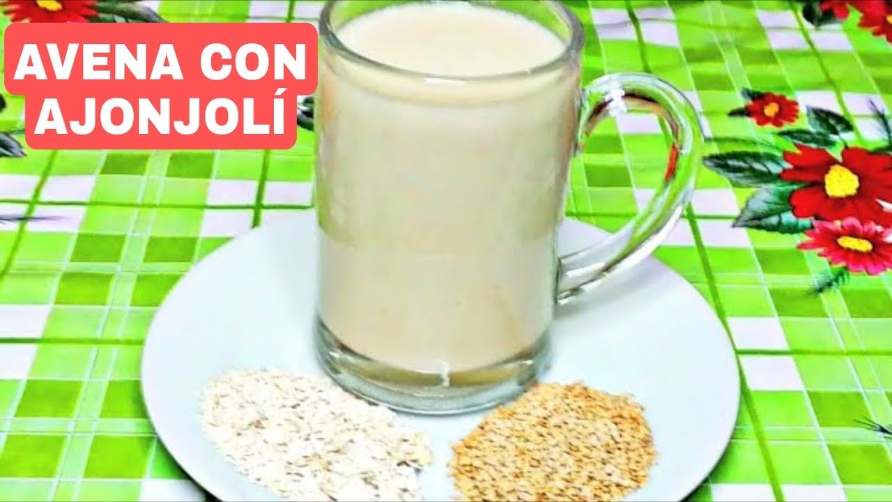 🔴 Cómo preparar DESAYUNO de AVENA con AJONJOLÍ! super nutritivo y saludable / receta facil