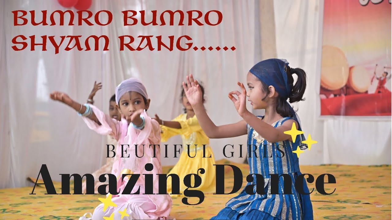 Cute UKG Girls Dance on Bumbro Bumbro | School Annual Day  #bumro #viralkids #dance #amzing 
