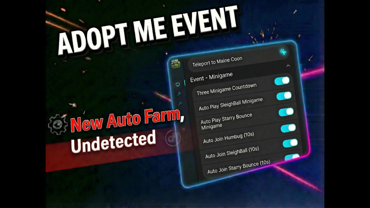 🔥EVENT🔥 Adopt Me Auto Farm Event Script | Auto Collect Gingerbread