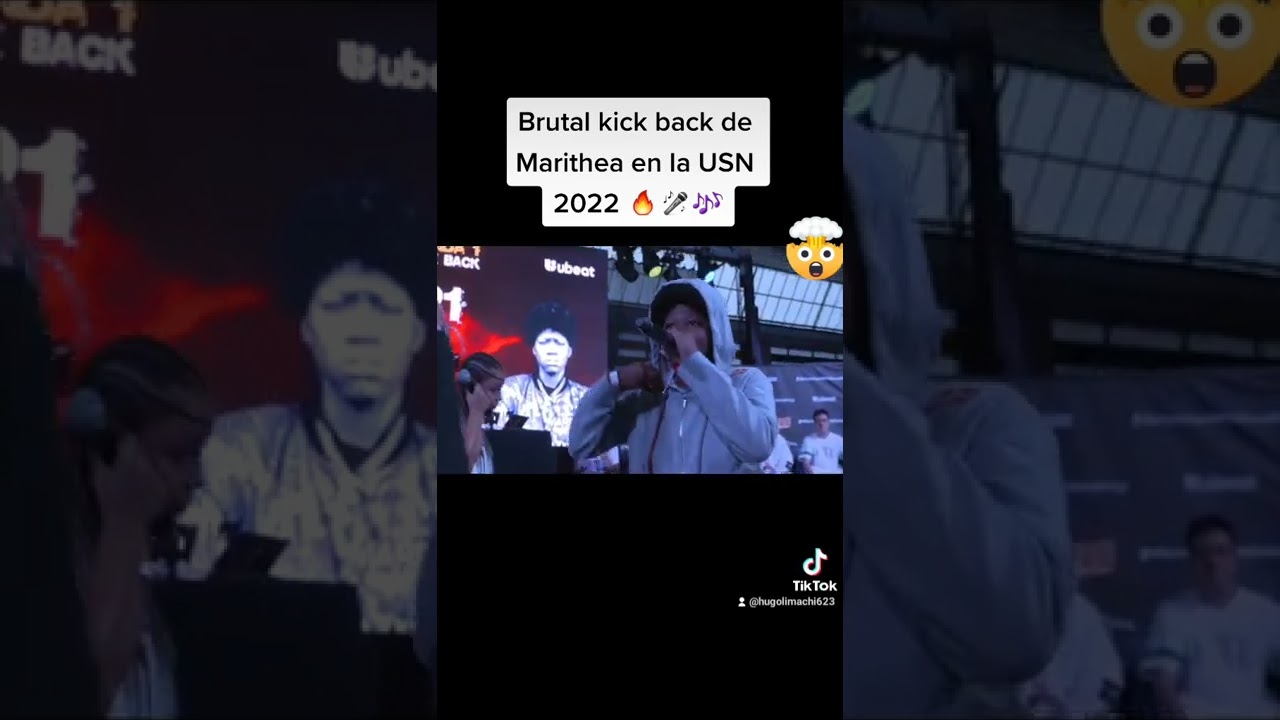Brutal kick back de Marithea en la USN 2022 🔥🎤🎶