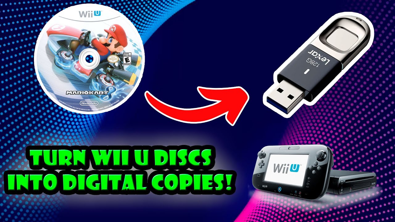 Как создать резервную копию и установить игры для Wii U с помощью USB/HDD [Tiramisu & Aroma CFW]