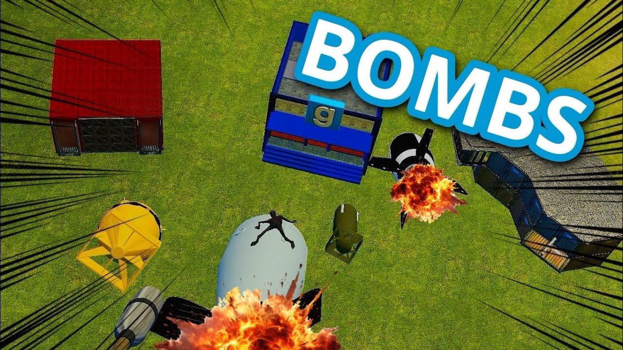 GMOD DUPES VS BOMBS | Garry's mod