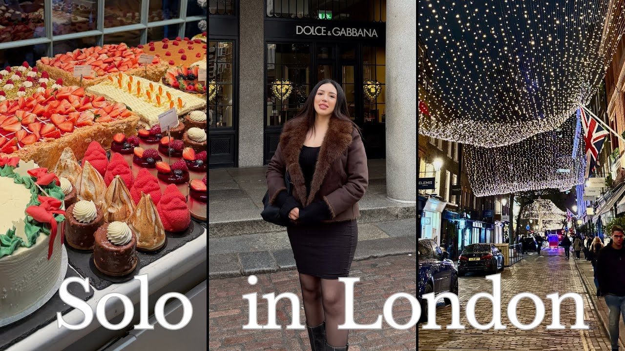 My First Time in London 🇬🇧 | Christmas Vibes, Chinatown , Soho & Covent Garden
