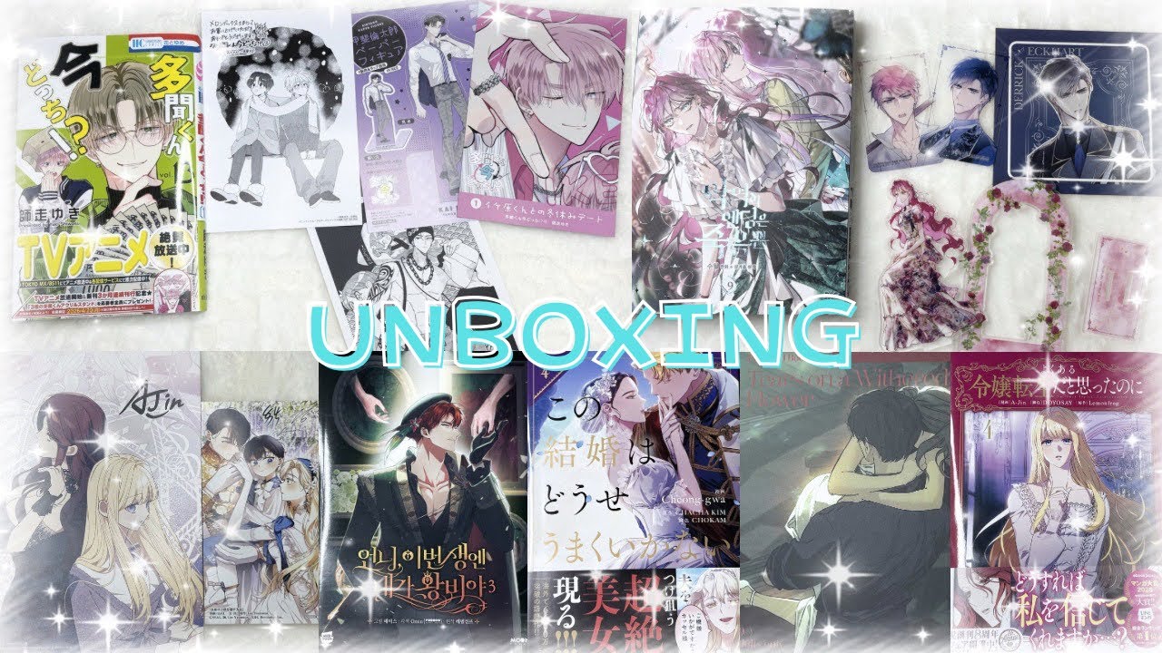 Unboxing⋆⭒˚.⋆𝜗𝜚￤Tamon’s B-Side￤Tears on a Withered Flower￤Villains Are Destined to Die