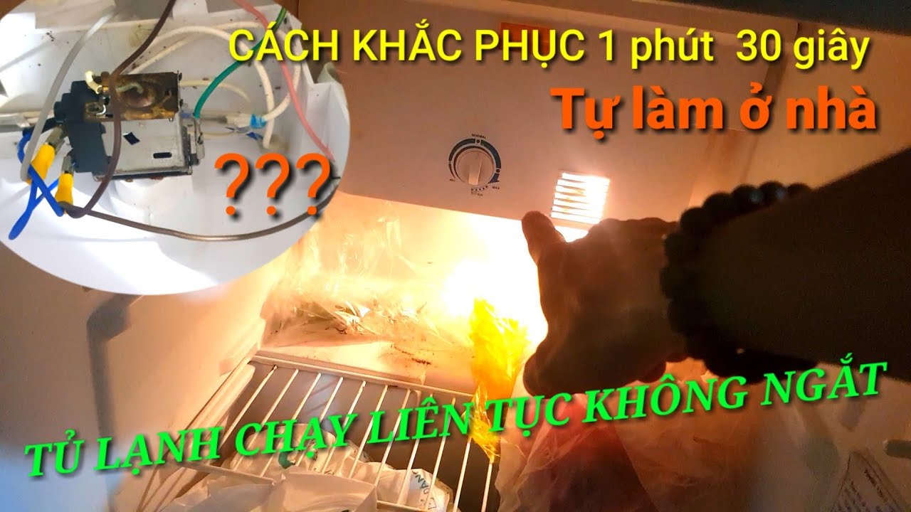 CHỮA TẬN GỐC BỆNH THƯỜNG GẶP  Ở TỦ LẠNH
