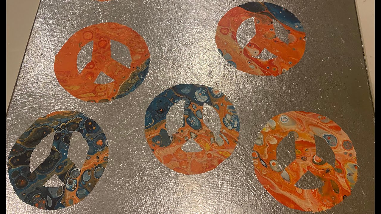 Painting Dish Soap Over A Previous Pour? So Easy Your Grandkids Can Do It! Acrylic Pouring