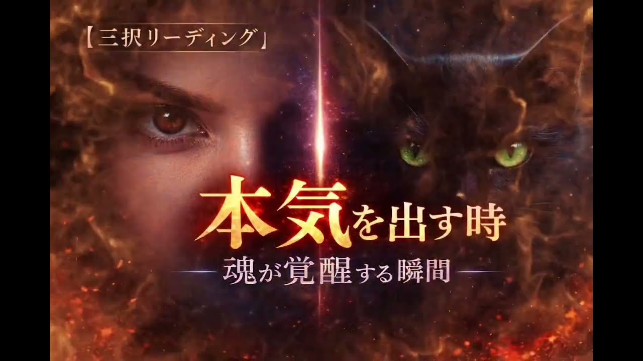この動画に導かれたあなた様へ🔮今回のテーマは「本気を出す時」です！