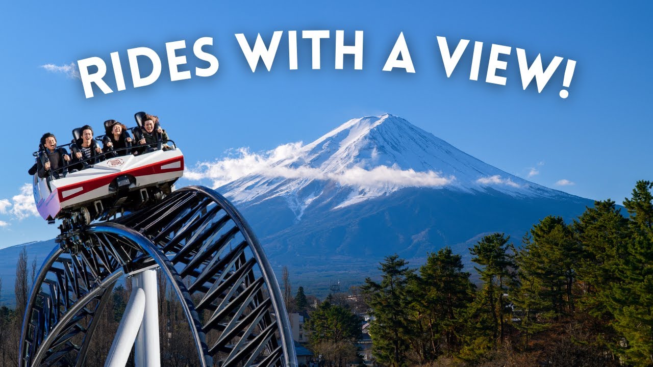 The most BREATHTAKING theme park in the world: FUJI-Q 🗻