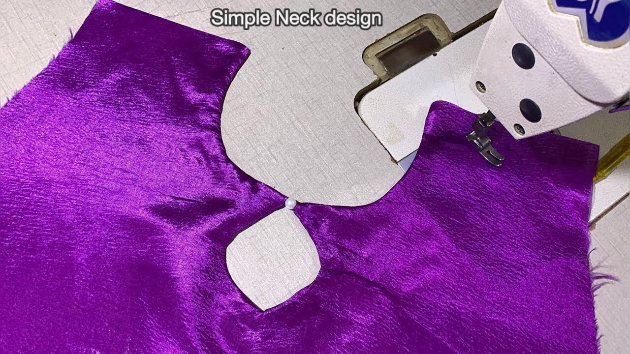 New Neck design cutting and stitching. Unique and stylish neckline sewing tutorial. Samreen designs