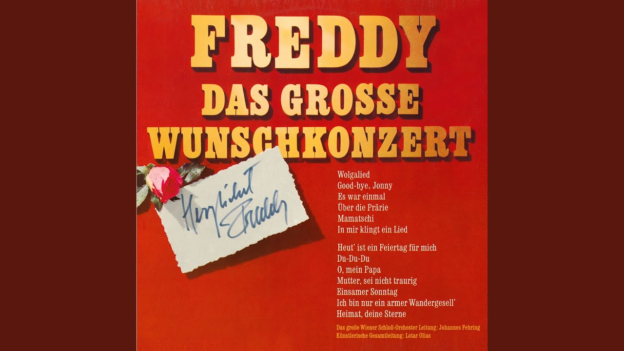 Heut' ist ein Feiertag für mich