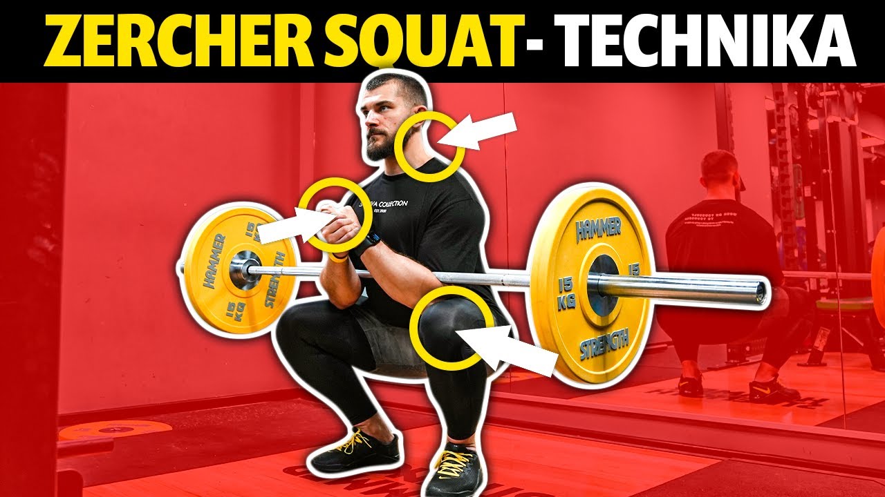 Zercher Squat - Lepsze Od Przysiadu Klasycznego?! *POPRAWNA TECHNIKA*