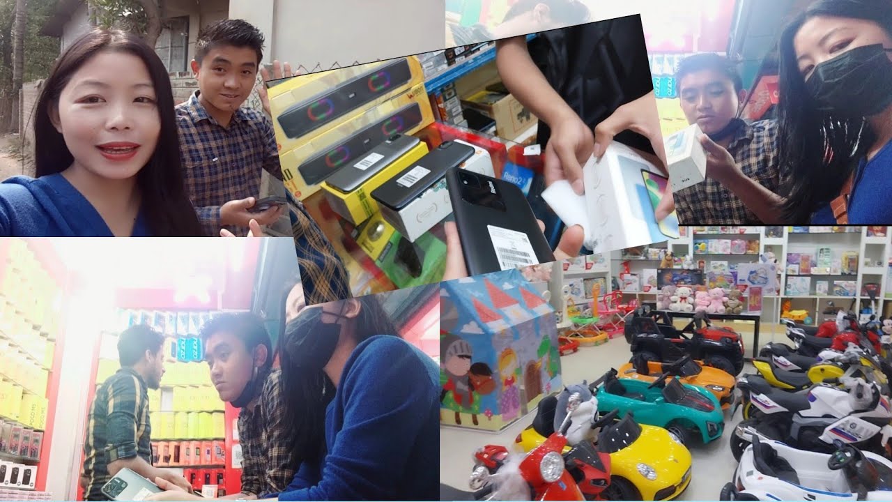 shopping in Hazi Park Dimapur// Jack ans Jill// New Cell Phone For My Mom.