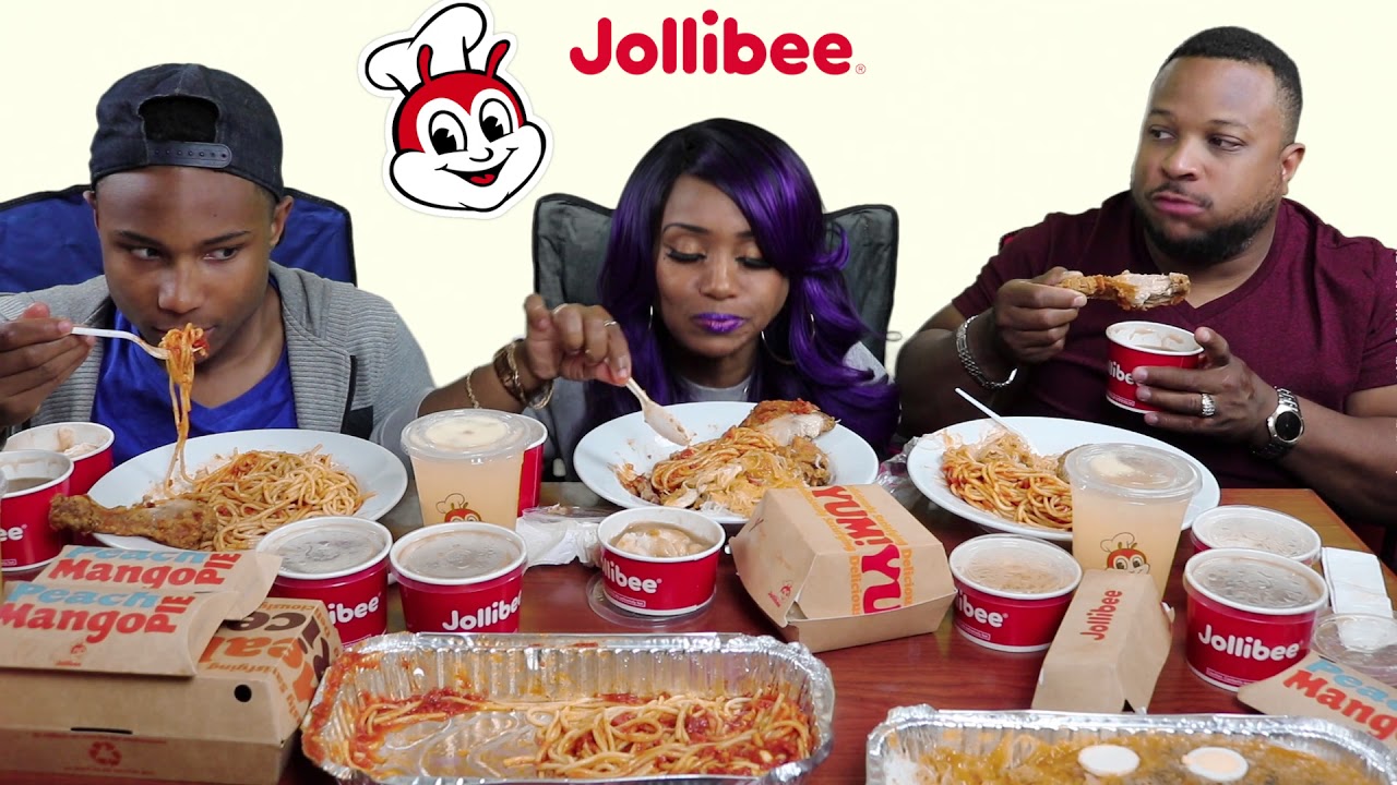 Jollibee Mukbang/Feast/Filipino Fast Food/feat. It'sDarius