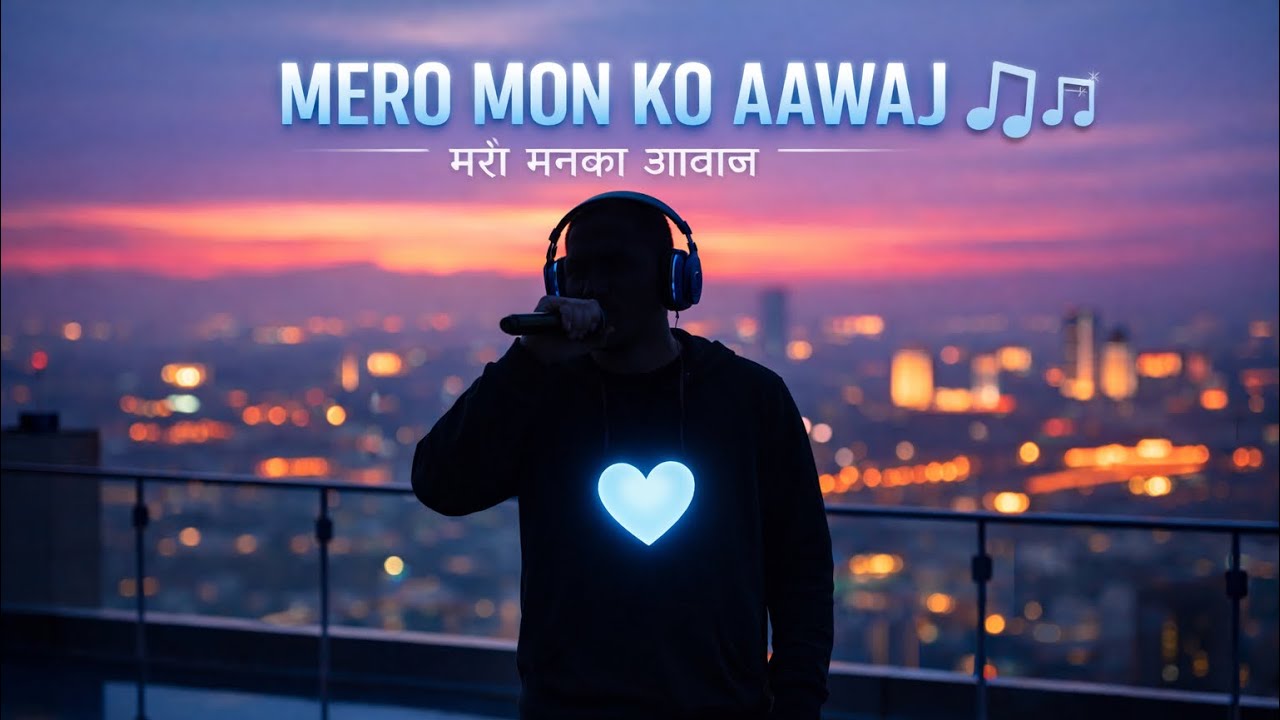 Mero Mon Ko Aawaj 💔 New Nepali Emotional Rap Song | Heart Touching Love Rap | AK Music Official