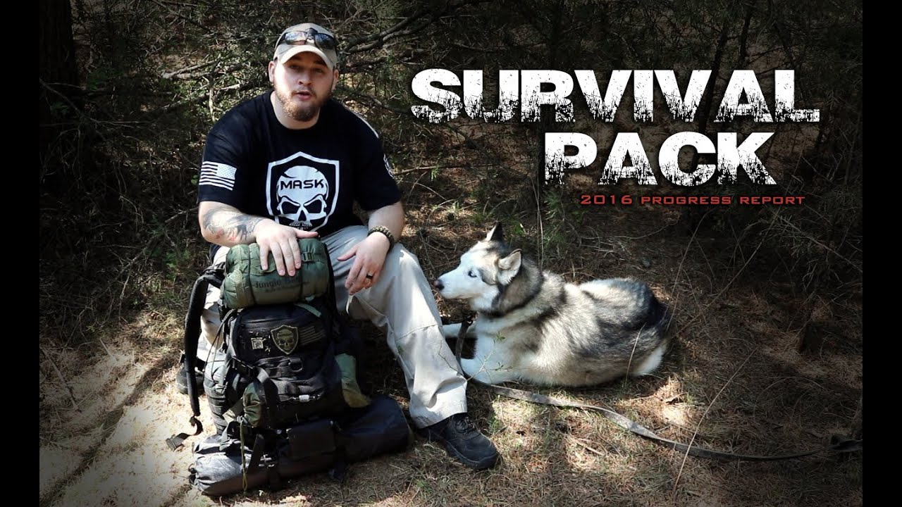 My Hybrid Combat/Survival Pack (Bug Out Bag) - 2016 Progress Report