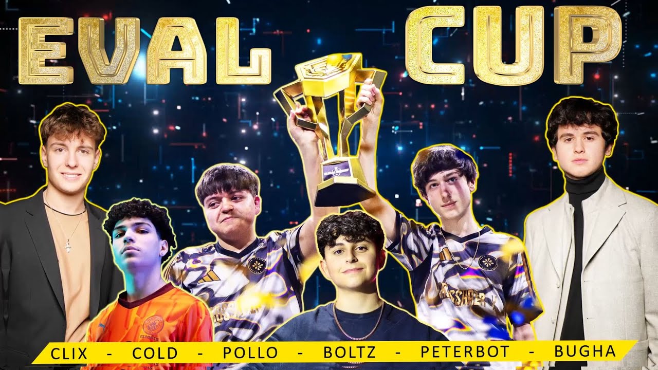 🏆 FINAL EVAL CUP FORTNITE 🏆 ⚔️Josh Vs Pollo Vs Peterbot Vs Bugha Vs Clix Vs Higgs Vs Eomzo Vs Cold⚔️
