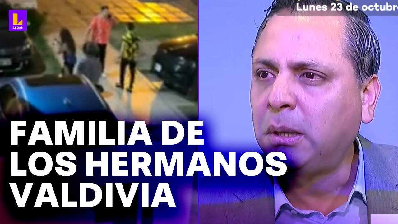Familia Valdivia se pronuncia tras asesinato en Lince: 