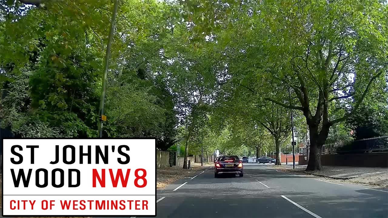 A Drive Through London St John's Wood NW8