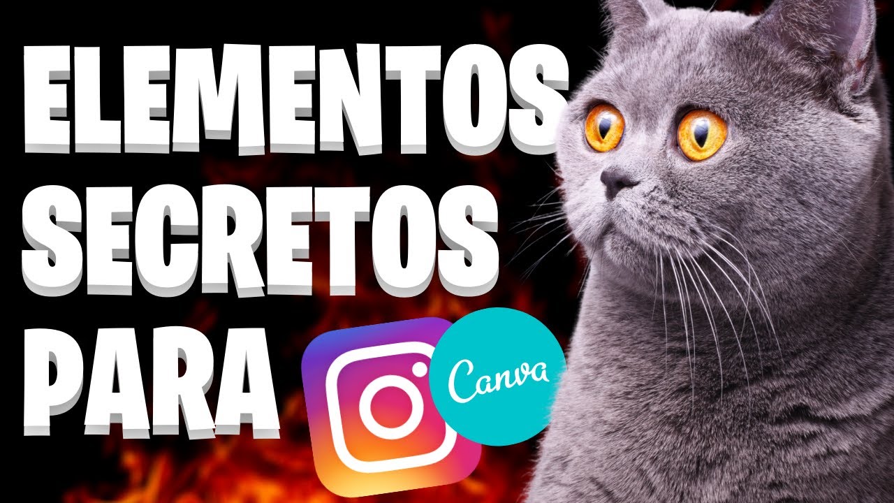 5 ELEMENTOS SECRETOS DO CANVA PARA INSTAGRAM! - (PC E CELULAR)