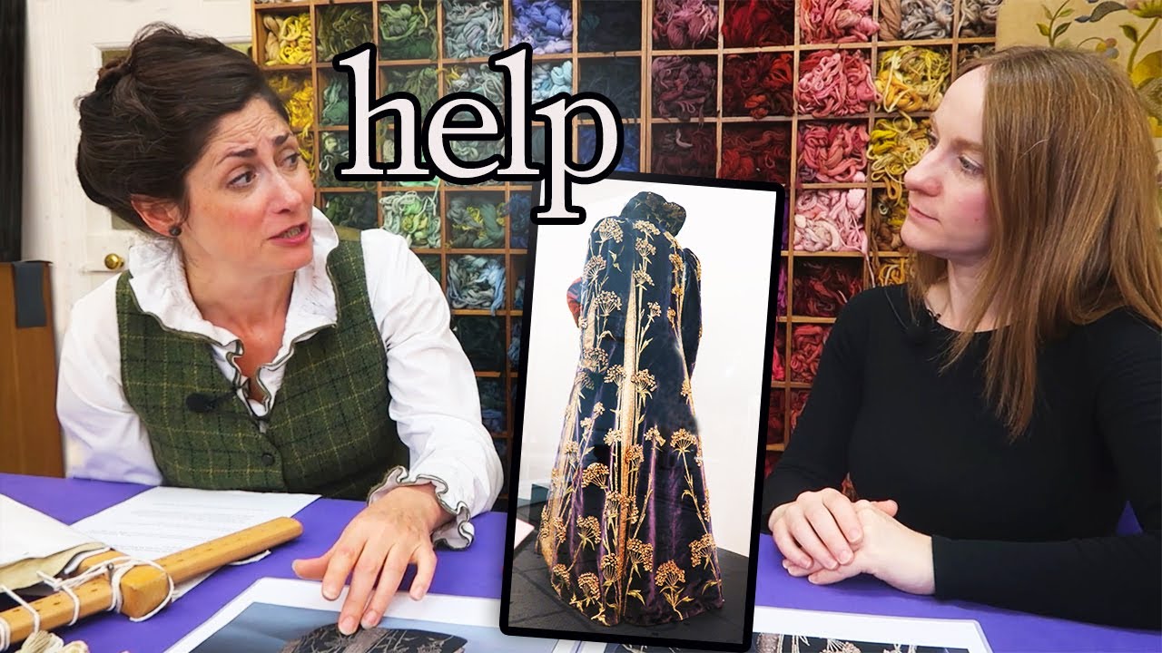 How To Embroider A Historical Recreation: The Royal School Of Needlework's advice