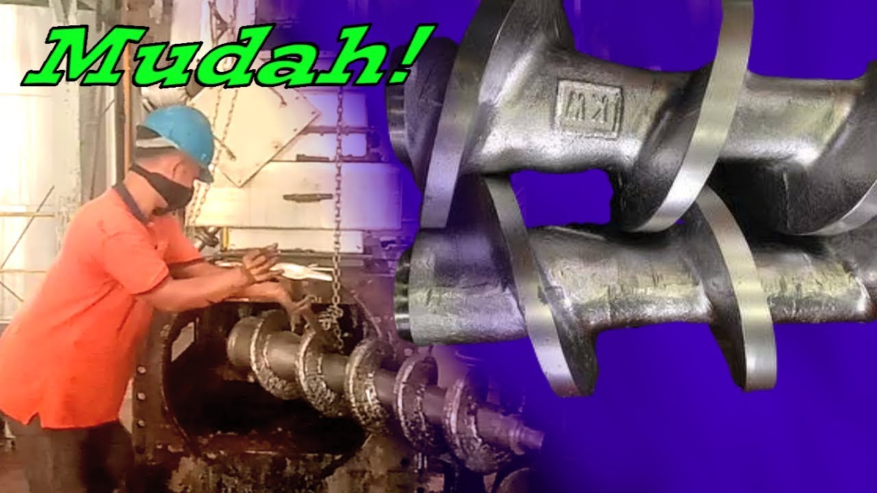 Cara Bongkar Worm Screw Press P20|| 5 menit cukup!!