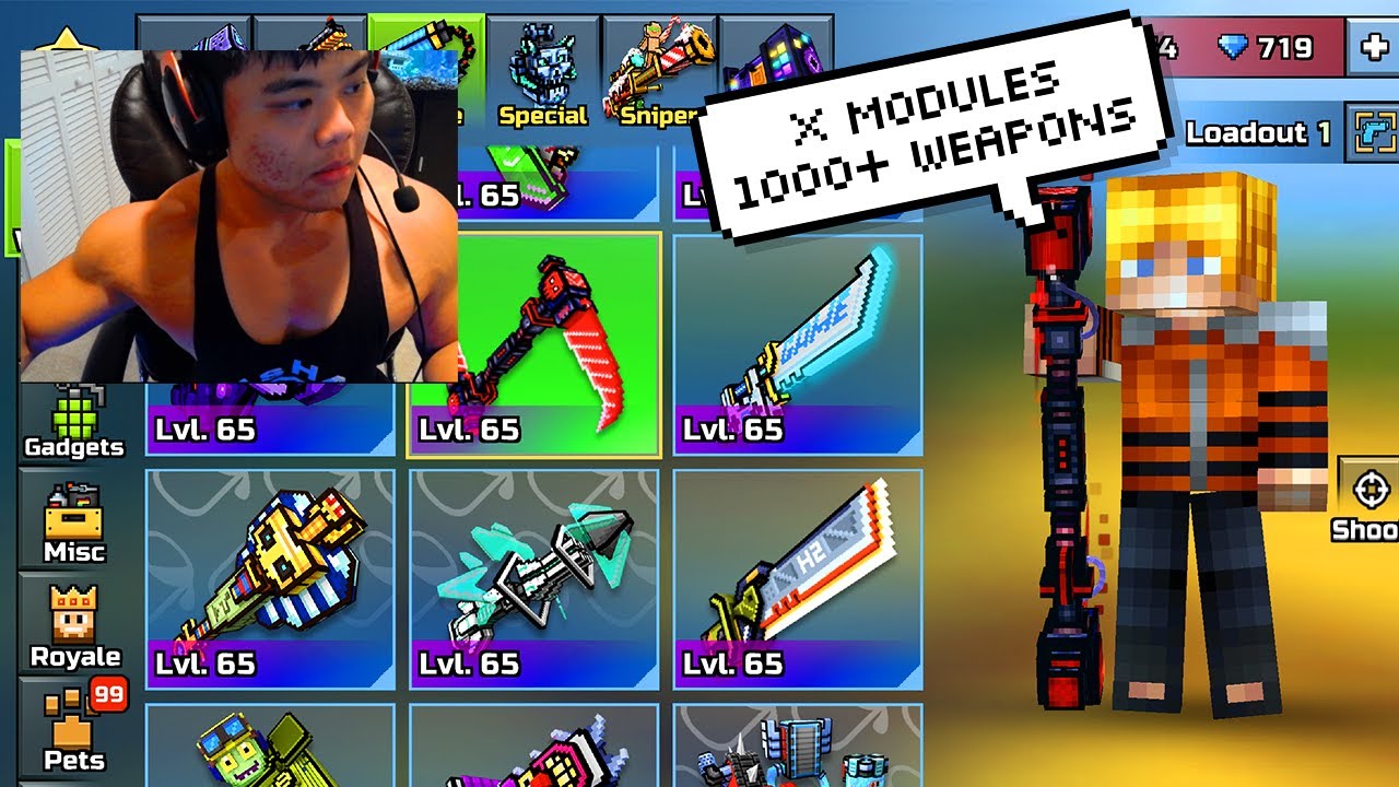 Я получил подарочный аккаунт Pixel Gun 3D от Richest БЕСПЛАТНО! [Более 1000 единиц оружия, X моду...