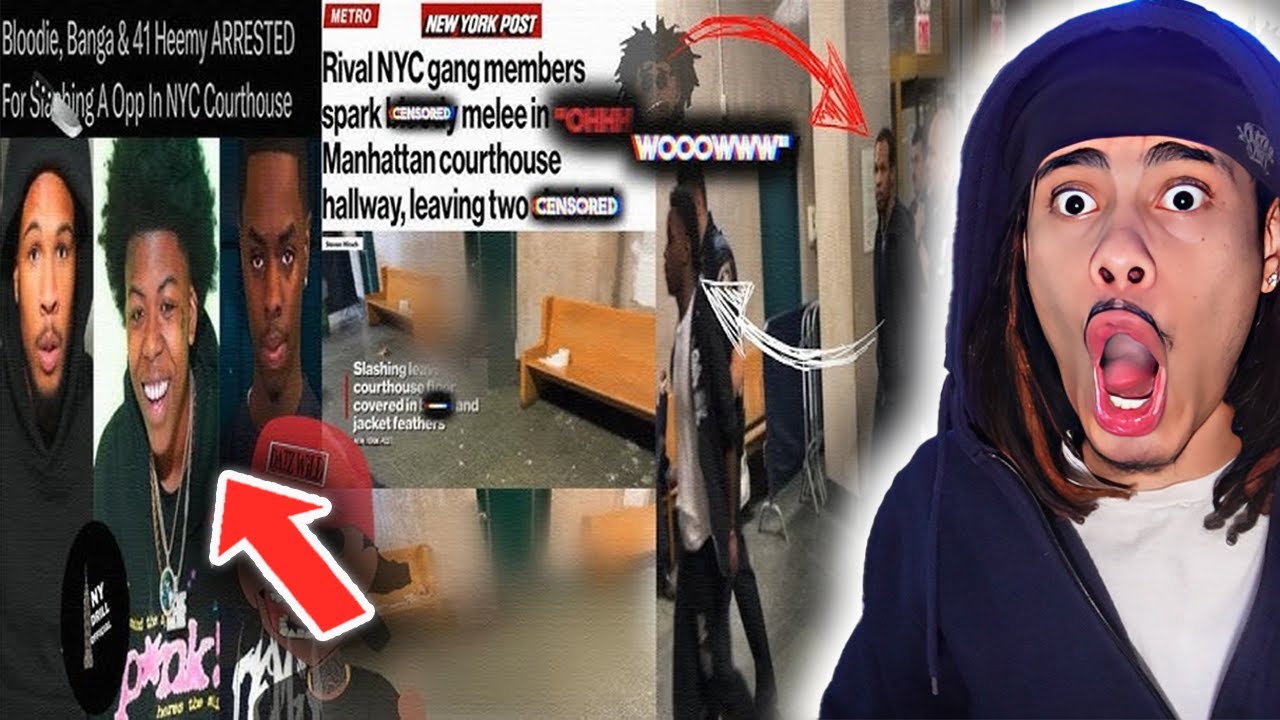 Члены банды OY избили двух противников в здании суда и были арестованы...*ПОЛНОЕ ВИДЕО*