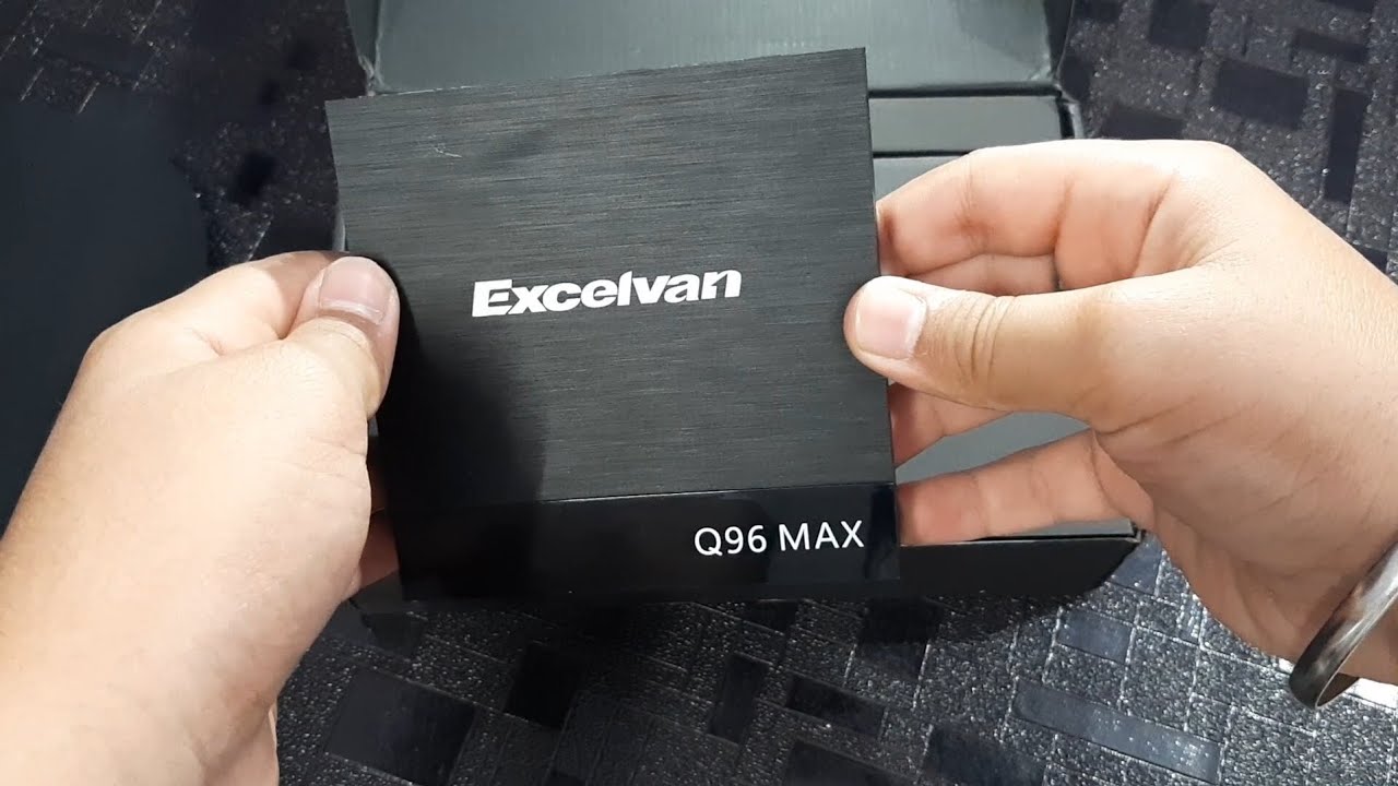 Excelvan Q96 Max Android TV Box Unboxing